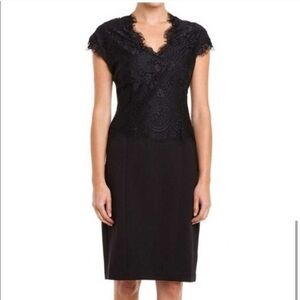 NWT Women's Ted Baker London Sarvani Lace Bodice Sheath Dress